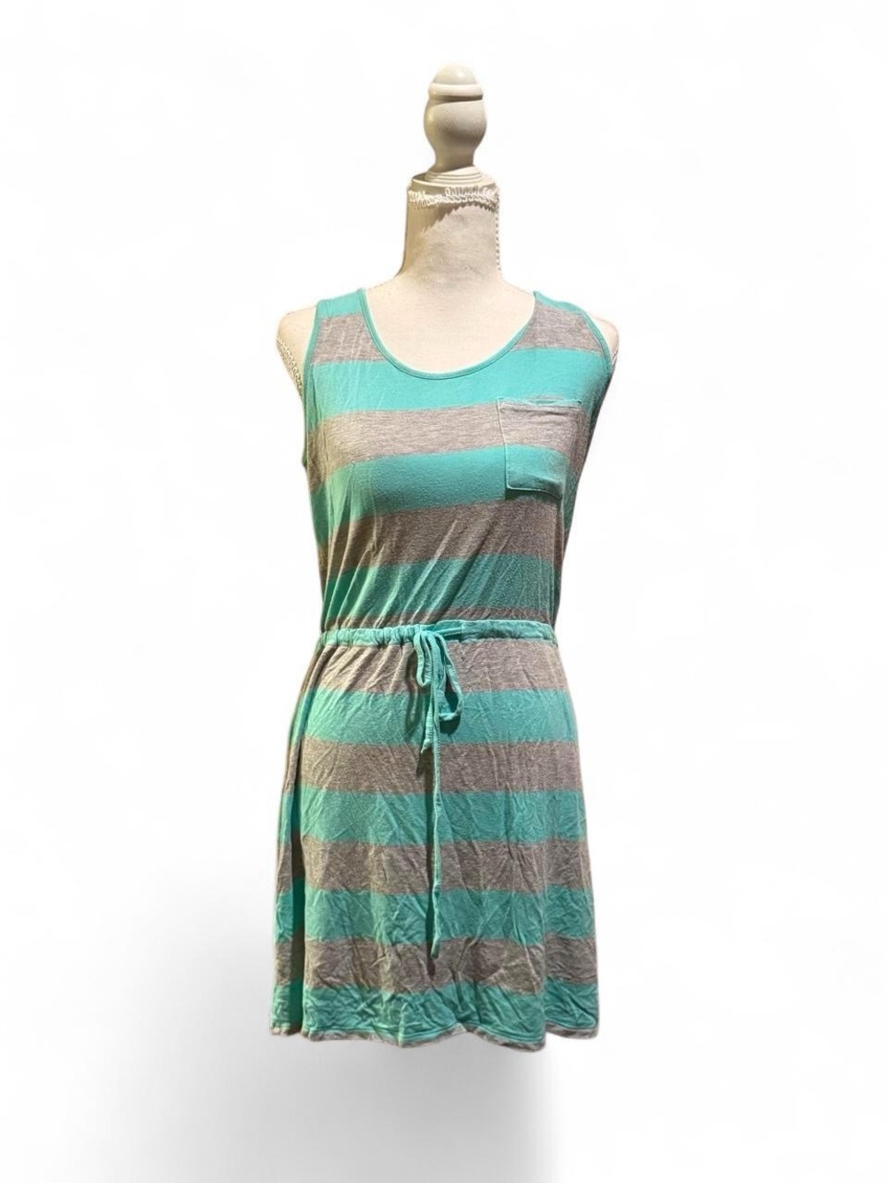 Cute Grey & Turquoise Tunic